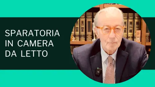 Sparatoria in camera da letto