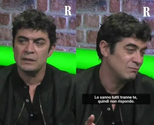 "Dai piantala! Cosa vuoi, il certificato?". Scamarcio perde le staffe per la domanda sulla fidanzata