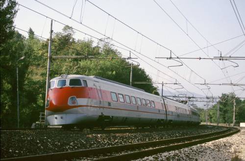 Il primo viaggio del Pendolino, il treno più veloce al mondo