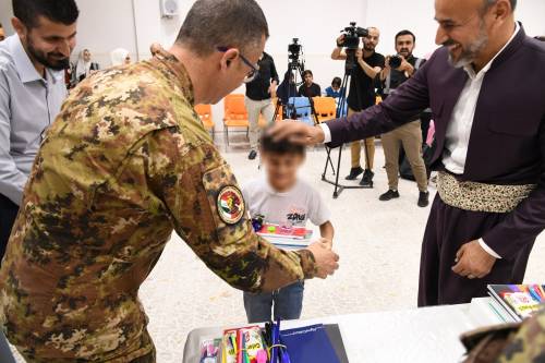 Così il contingente italiano aiuta le popolazioni irachene a Erbil