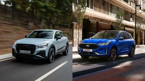 Nuova Ford Kuga 2024 vs Audi Q2: caratteristiche e prezzi a confronto
