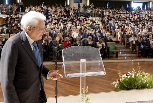 Lezione di Mattarella ai filo-Hamas