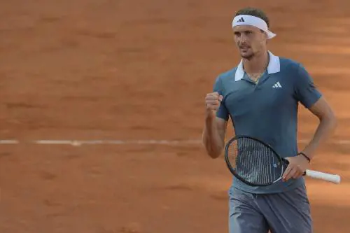 Internazionali, Zverev trionfa al Foro Italico: Jarry battuto in due set