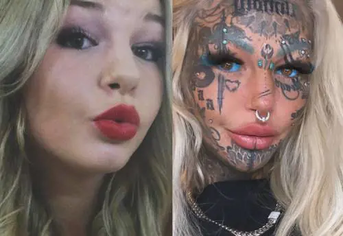 Cieca dopo un tatuaggio ai bulbi oculari. Ma Amber Luke lo fa di nuovo