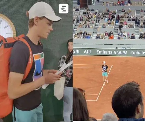 Sinner arriva a Parigi: ufficiale la sua partecipazione al Roland Garros