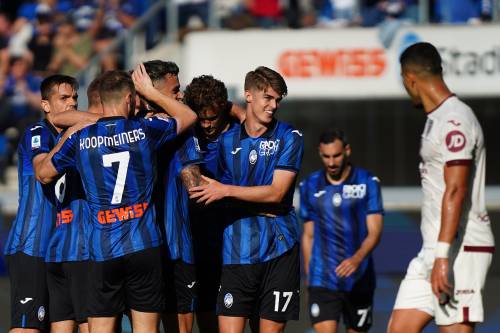 Atalanta show contro il Torino: i nerazzurri stendono i granata per 3-0