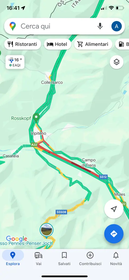 Google Maps manda in tilt il traffico nel Brennero: cosa è successo