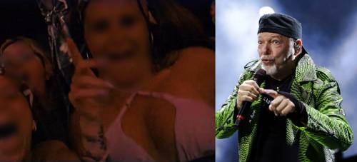 Fan in reggiseno al concerto di Vasco. Bufera per le inquadrature hot
