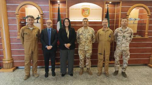 La missione del generale Figliuolo in Kuwait