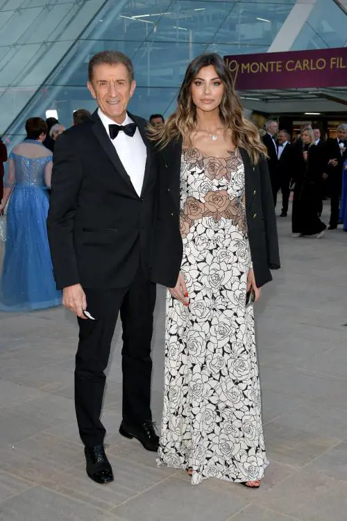 Ezio Greggio e Romina Pierdomenico alla Cerimonia di premiazione del Monte Carlo Film Festival (2022)