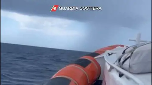 Incendio sullo yacht di Stefania Craxi: le operazioni di soccorso