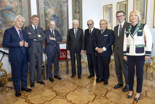 50 anni de il Giornale, Mattarella riceve direzione ed editore