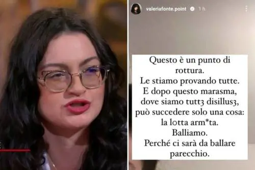 "Può succedere solo una cosa: la lotta armata". Così sui social l'opinionista di Formigli