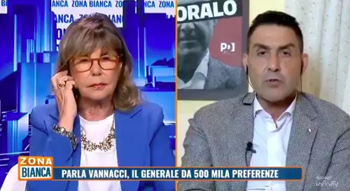 screen da Zona Bianca / rete 4