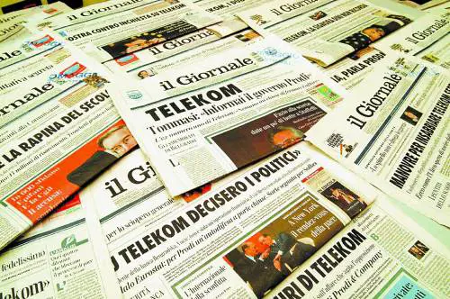 Le prime pagine