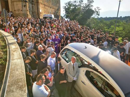 I funerali di Christopher Tomas Luciani