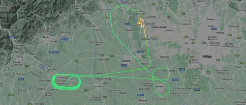 screenshot via Flightradar24