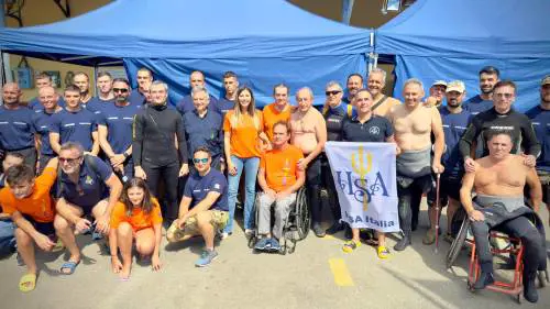 Solidarietà e inclusione: la Marina Militare e i subacquei disabili HSA insieme