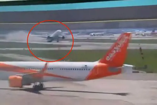 Calcoli sbagliati per il peso dell'aereo: così il Boeing ha subito un tail strike a Malpensa