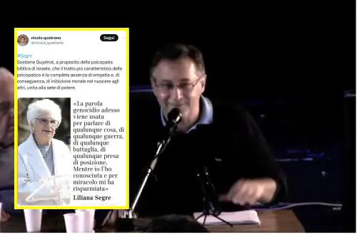 "Stato razzista che vuole giudaizzare". Le follie antisemite dell'ospite della sinistra alla Camera