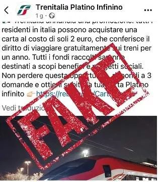 La truffa dei viaggi in treno a 2 euro: come difendersi