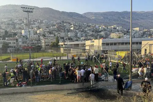 Le immagni della strage dei bambini nel Golan