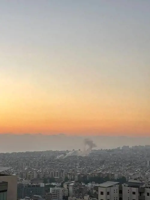 Il raid israeliano contro obiettivi di Hezbollah a Beirut