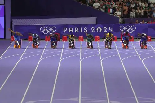 Cozze e vongole, la "ricetta" segreta della pista d’atletica viola delle Olimpiadi