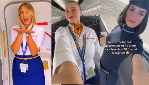 Dagli annunci Lgbt friendly ai segreti in volo. Le hostess influencer da milioni di view