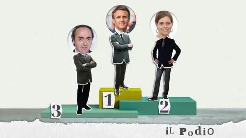Il ballerino Bonelli, la soap della Salis family, il green Macron: ecco il podio dei peggiori