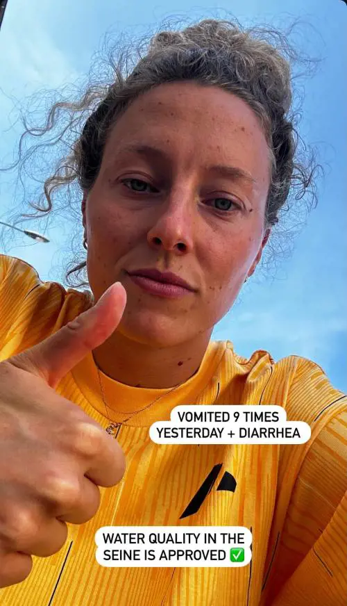"Ho vomitato nove volte". Il racconto choc dopo la gara nella Senna