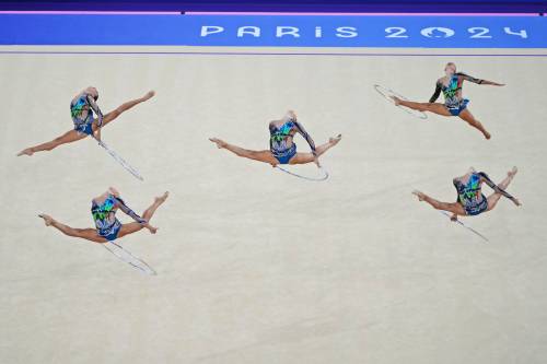 Parigi 2024, bronzo per le Farfalle nella ginnastica ritmica