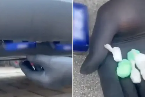 La fuga e la droga sotto l'auto con i magneti: marocchino arrestato a Milano