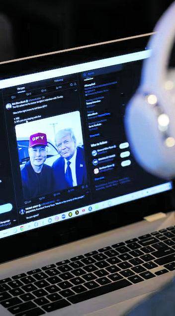 Online l'idillio tra Musk e Trump