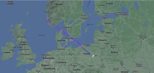 Screenshot FlightRadar24