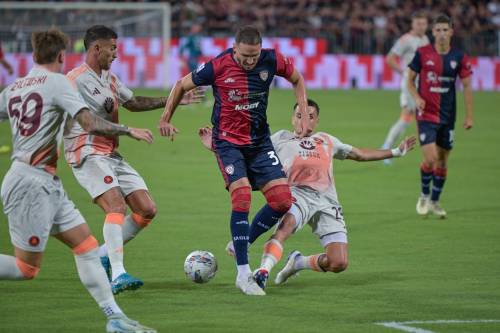 Cagliari-Roma, poche emozioni e traverse: finisce 0-0