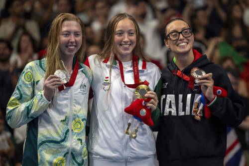 Piscina e ciclismo: nove medaglie. E l'Italia è già d'oro