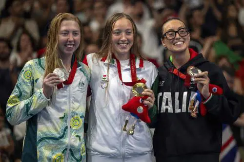 Piscina e ciclismo: nove medaglie. E l'Italia è già d'oro