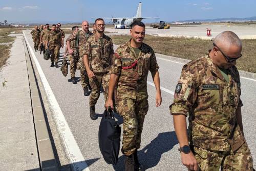 Giunte in Kosovo le Forze Operative di Riserva italiane in rinforzo alla KFOR