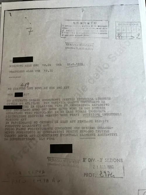 Strage di Bologna, ecco le carte scomparse