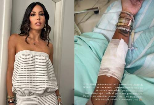 Elisabetta Gregoraci ricoverata in ospedale: "Ora tocca a me"