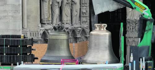 Notre Dame prepara la riapertura. L'8 dicembre con il Papa