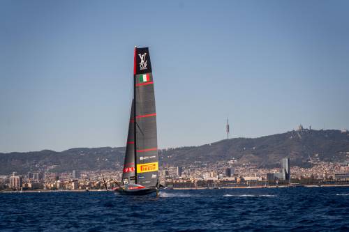 Luna Rossa domina American Magic e si porta sul 4-0: le immagini più belle della Louis Vuitton Cup