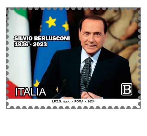 Un francobollo per Berlusconi nel giorno del compleanno