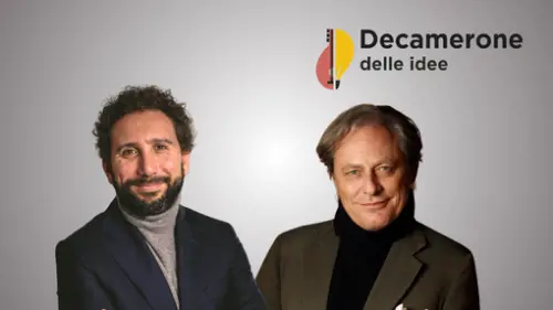 A sinistra Andrea Camaiora  CEO di The Skill Group. A destra l'avvocato penalista Guido Carlo Alleva
