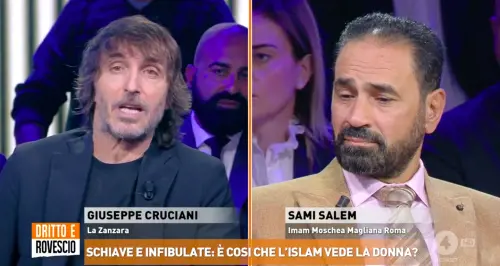 screen da Dritto e Rovescio / Rete 4