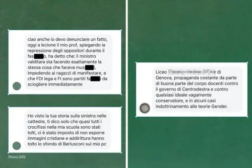 "Voleva fare lezione sulla Salis...". Così i professori fanno propaganda a scuola