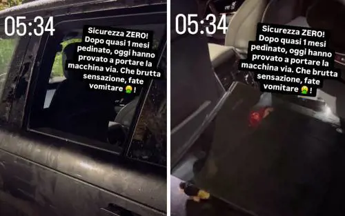 Juan Jesus trova l'auto scassinata e si sfoga su Instagram: "Fate vomitare"