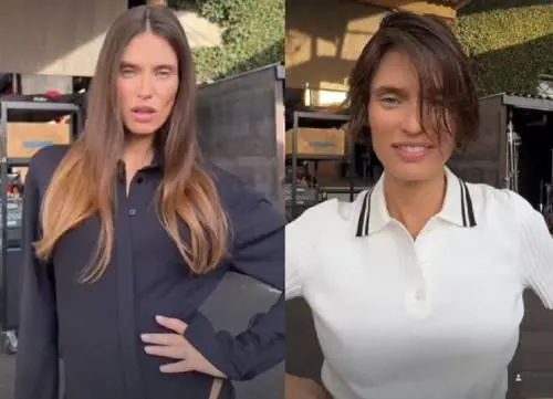 "Un passo alla volta". Bianca Balti e il gesto prima dell'inizio della chemioterapia