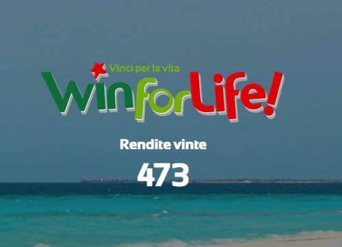 WinforLife, vinta una rendita di 3mila euro al mese per 20 anni